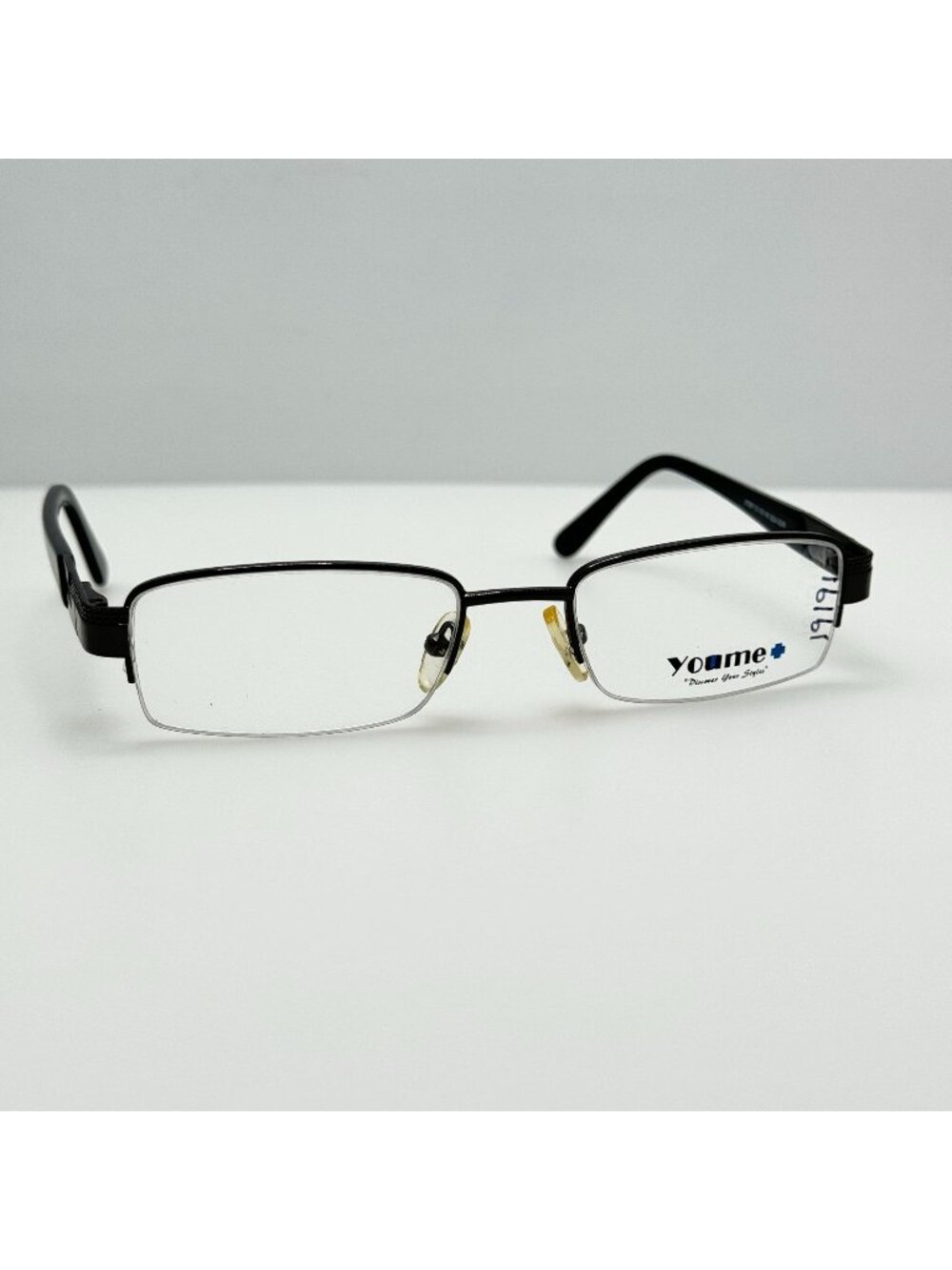 Youme Eye Glasses Eyeglasses Frames 8750P BLK-Gun 51-18-140